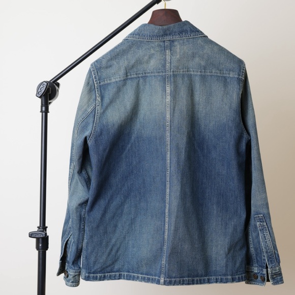 Guidboat American Denim Red Fox Chore Coat - Picture 5 of 5